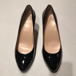 Black patent Cole Haan pumps